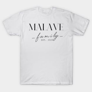 Malave Family EST. 2020, Surname, Malave T-Shirt